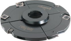 Scheppach Fraise à Rainer Extensible à Plaquettes Carbure Interchangeables