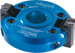 Scheppach Porte-outils à Tête Inclinable Et Plaquettes Carbure Interchangeables