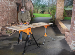 TRITON - SJA100E Étau/tréteau Portable SuperJaws -Outils Maison Magasin Capture 625