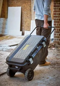 STANLEY - Coffre De Chantier Pro Etanche Fatmax - Dimensions 910 X 516 X 431 Mm 17 STANLEY - Coffre De Chantier Pro Etanche Fatmax - Dimensions 910 X 516 X 431 Mm -Outils Maison Magasin Coffre de Chantier Pro Etanche Fatmax a roulettes Stanle