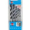 LEMAN - Coffret 5 Forets Cylindriques Béton -Outils Maison Magasin Coffret 5 forets cylindriques bton 60200005 1