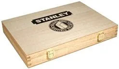 STANLEY - Coffret Ciseaux à Bois 5 Pièces 6mm, 10mm, 15mm, 20mm Et 25mm -Outils Maison Magasin Coffret Ciseaux a bois 5 pieces 6mm 10mm 15mm 20mm et 25 2