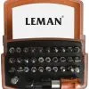 LEMAN - Coffret Embouts De Vissage - 32 Pièces -Outils Maison Magasin Coffret Embouts de vissage 32 pices 56932