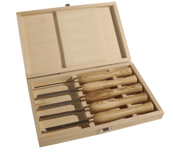 SCHEPPACH - Coffret 5 Outils Pour Tour En Acier Rapide 3 SCHEPPACH - Coffret 5 Outils Pour Tour En Acier Rapide