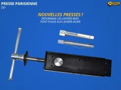 ETABLIS FRANCOIS - MERS Établis Menuisier Ébéniste Presse Avant à Serrage Rapide PR52 (1500, 2000, 2200, 2400 Mm) -Outils Maison Magasin ETABLIS FRANCOIS MERS etablis Menuisier ebeniste Avec pr 2