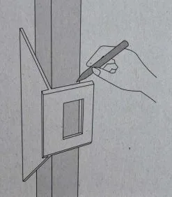 SHINWA - Equerre Japonaise Trapézoïdale Pour Carrelets, Plinthes Et Montants - 200 X 63 Mm -Outils Maison Magasin Equerre japonaise Trapezoidale Shinwa pour montants en b