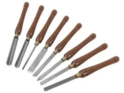 FAITHFULL - Coffret Bois De 8 Outils De Tournage HSS 11 FAITHFULL - Coffret Bois De 8 Outils De Tournage HSS -Outils Maison Magasin Faithfull Coffret en bois de 8 outils de tourneur 080300
