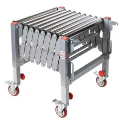 HOLZMANN - RB9A - Convoyeur à Rouleaux Extensible 500 à 1400 Mm - Largeur 500 Mm - Charge 130 Kg -Outils Maison Magasin HOLZMANN RB9A Convoyeur a rouleaux extensible 500 a 1400 3