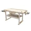 HOLZMANN - WB160L - Établi En Bois Massif De 1600 Mm De Longueur / Charge Max. 150 Kg -Outils Maison Magasin HOLZMANN WB160L etabli en bois massif de 1600 mm de