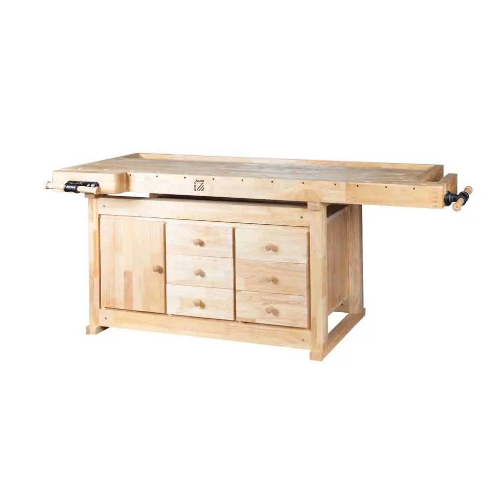 HOLZMANN - WB210C - Établi De Menuisier D'une Longueur De 2100 Mm Avec Tiroirs 3 HOLZMANN - WB210C - Établi De Menuisier D'une Longueur De 2100 Mm Avec Tiroirs