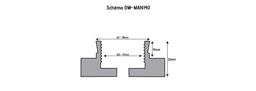 HOLZPROFI - DW-MAN140 - Mandrin 4 Mors Ø 140 Mm Avec Queue De Cochon 4 HOLZPROFI - DW-MAN140 - Mandrin 4 Mors Ø 140 Mm Avec Queue De Cochon – Image 2