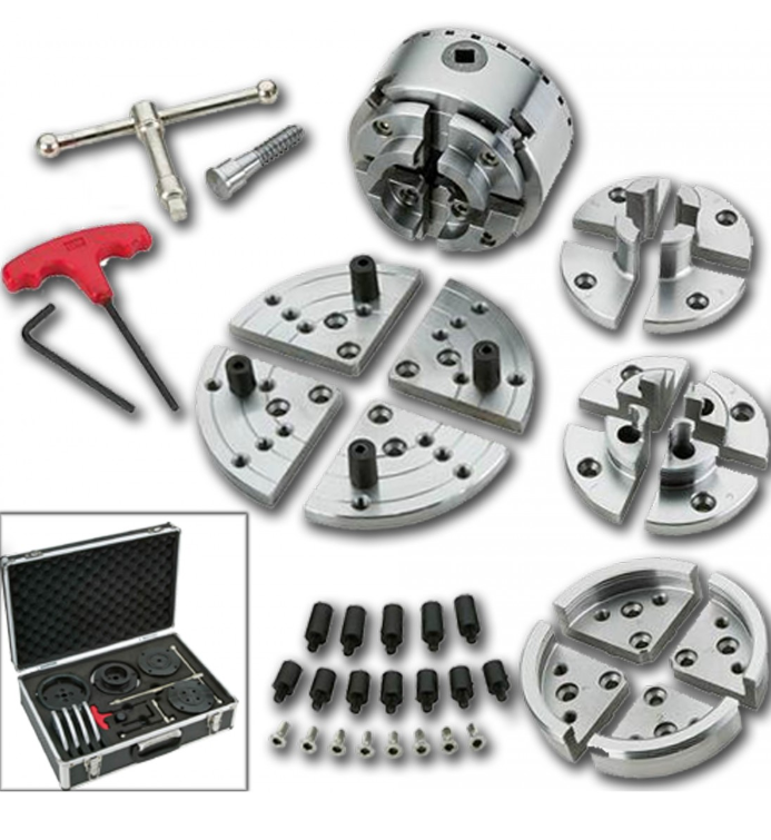 HOLZPROFI - DW-KIT96 Coffret Mandrin 4 Mors & Accessoires 3 HOLZPROFI - DW-KIT96 Coffret Mandrin 4 Mors & Accessoires