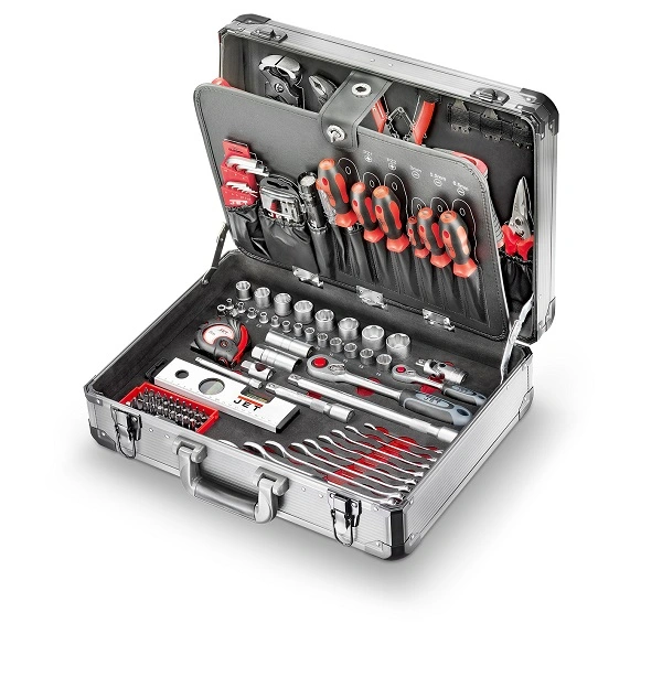 JET - Y-116B - Coffret D'outils En Aluminium 116 Pièces 3 JET - Y-116B - Coffret D'outils En Aluminium 116 Pièces