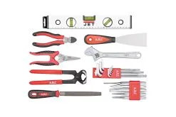 JET - Y-118WB - Coffret De 118 Outils Spéciaux Pour Le Bois-Menuiserie (Rabot, Clés, Mèches, Scie, équerre, Niveau, Pinces Etc.) -Outils Maison Magasin JET Y 118W Coffret de 118 Outils Speciaux pour le Bois Y 1