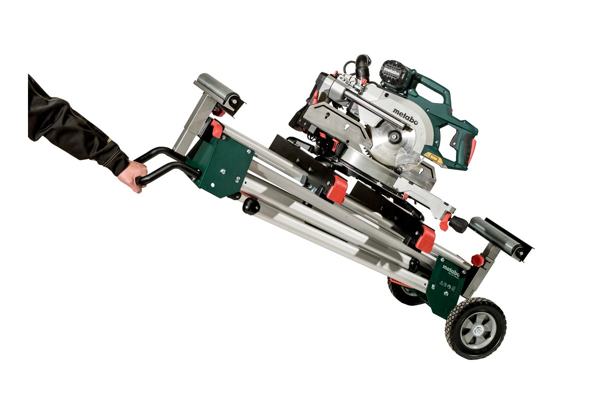 METABO - KSU 401 - Socle Pour Scies à Onglet - Longueur Utile 168-400 Cm - Charge Maximale 250 Kg 4 METABO - KSU 401 - Socle Pour Scies à Onglet - Longueur Utile 168-400 Cm - Charge Maximale 250 Kg – Image 2