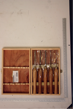 SCHEPPACH - Coffret 5 Outils Pour Tour En Acier Rapide 5 SCHEPPACH - Coffret 5 Outils Pour Tour En Acier Rapide -Outils Maison Magasin Kity Coffret de 5 gouges en acier rapide 88002716