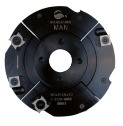 Leman - Porte-outils Extensible à Rainer - Ø 150 Mm Alésage 30 Epaisseur 5 à 9,5 Mm Z4+4 -Outils Maison Magasin Leman Porte outils extensible a rainer o 150 mm Alesage