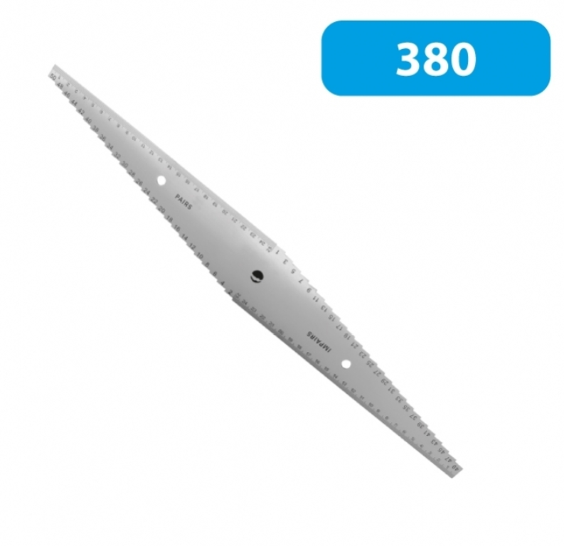 LEMAN - Réglet De Toupilleur 500 X 65 X 2 Mm Gradué Recto-verso 4 LEMAN - Réglet De Toupilleur 500 X 65 X 2 Mm Gradué Recto-verso – Image 2