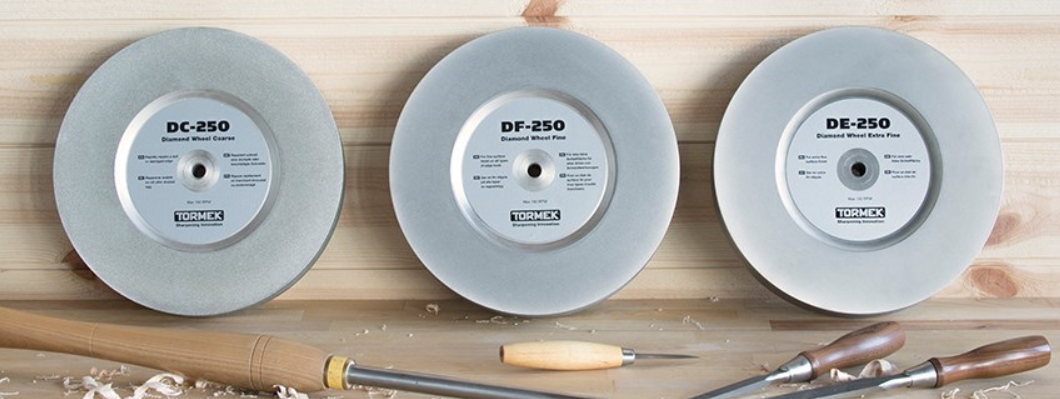 TORMEK - Meules Diamant Diamètre 250 Mm - 3 Grains Possibles : 360, 600, 1200 3 TORMEK - Meules Diamant Diamètre 250 Mm - 3 Grains Possibles : 360, 600, 1200