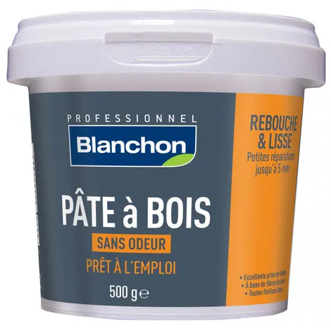 BLANCHON - Pâte à Bois - Rebouchage & Lissage - 80g - 250g - 500g - Différentes Teintes 7 BLANCHON - Pâte à Bois - Rebouchage & Lissage - 80g - 250g - 500g - Différentes Teintes – Image 5