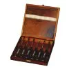 HOLZMANN - SCH6TLG Coffret De 6 Gouges De Tournage Longueur 185 Mm -Outils Maison Magasin SCH6TLG Coffret de 6 Gouges de Tournage 2