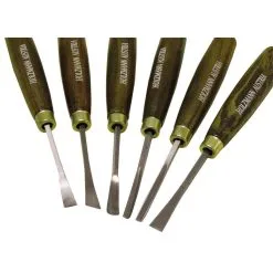 HOLZMANN - SCH6TLG Coffret De 6 Gouges De Tournage Longueur 185 Mm -Outils Maison Magasin SCH6TLG Coffret de 6 Gouges de Tournage Holzmann 2