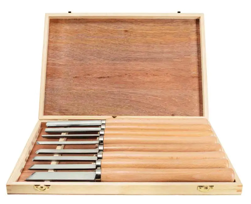 SCHEPPACH - Coffret 8 Outils De Tournage 300 Mm En Acier Rapide 4 SCHEPPACH - Coffret 8 Outils De Tournage 300 Mm En Acier Rapide – Image 2