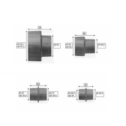 SCHEPPACH - Jeu De 4 Buses D'aspiration -Outils Maison Magasin SCHEPPACH Jeu de 4 buses d aspiration 75200703 3