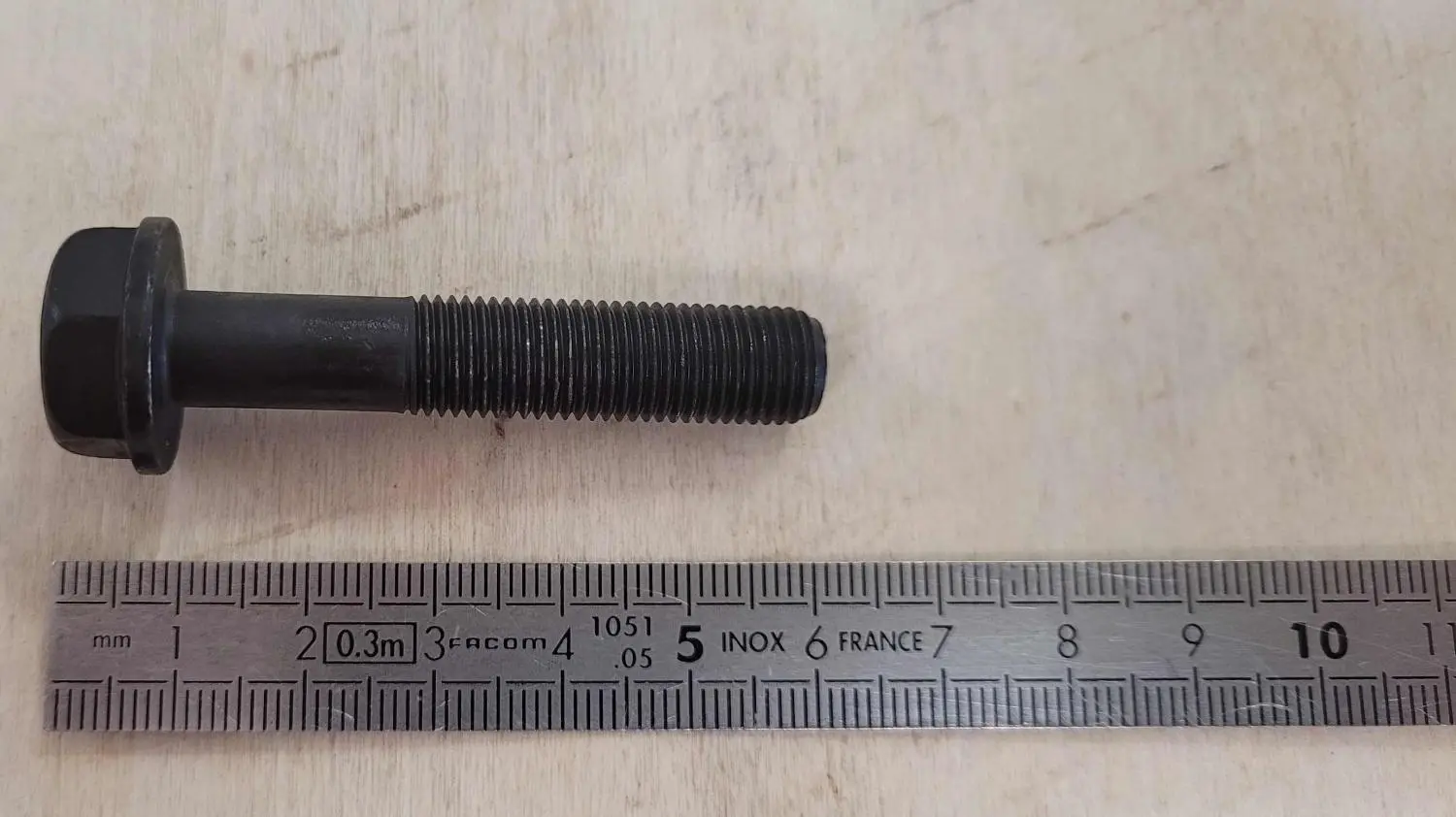 SCHEPPACH - Vis Pour Lame De Tondeuse Ø10x40 Mm 24G 3 SCHEPPACH - Vis Pour Lame De Tondeuse Ø10x40 Mm 24G