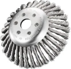 SIT Società Italiana Tecnospazzo SIT - Brosse Conique En Acier Pour Débrousailleuse ø170 Et ø200 Mm