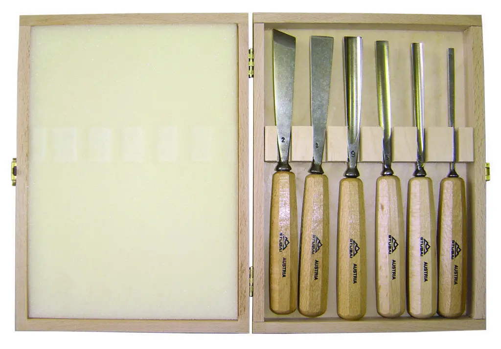STUBAI - Coffret De Couteaux à Sculpter - 6 Pièces 3 STUBAI - Coffret De Couteaux à Sculpter - 6 Pièces – Image 2