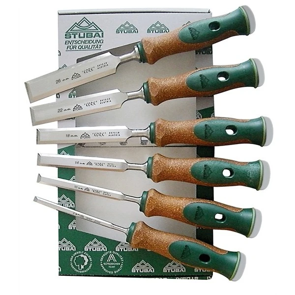 STUBAI - Jeu De Ciseaux à Bois Modèle Suédois - Différentes Largeurs - 4 à 6 Ciseaux 3 STUBAI - Jeu De Ciseaux à Bois Modèle Suédois - Différentes Largeurs - 4 à 6 Ciseaux