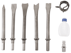 Scheppach - Set D'accessoires Marteau Pneumatique -Outils Maison Magasin Scheppach Coffret marteau burineur pneumatique 2