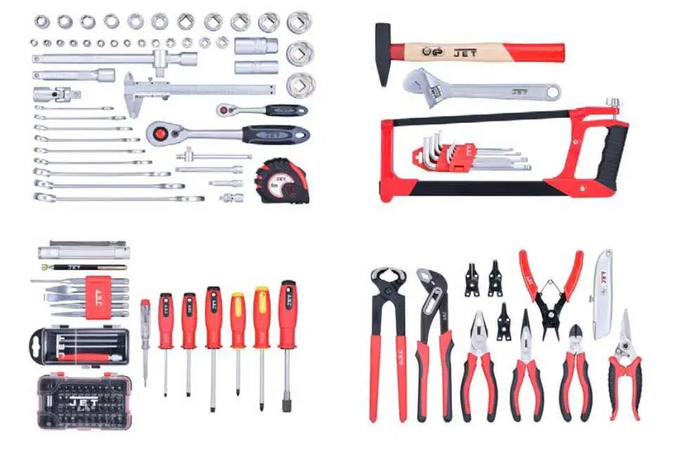 JET - Y-136C - Caisse De 136 Outils De Bricolage - 510 X 200 X 430 Mm 4 JET - Y-136C - Caisse De 136 Outils De Bricolage - 510 X 200 X 430 Mm – Image 2