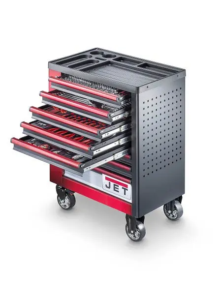 JET - TT-412 - Servante D'Atelier Mobile Avec 412 Outils - 780 X 455 X 985 Mm 3 JET - TT-412 - Servante D'Atelier Mobile Avec 412 Outils - 780 X 455 X 985 Mm