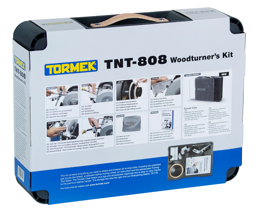 TORMEK - TNT-808 Kit Du Tourneur Sur Bois 4 TORMEK - TNT-808 Kit Du Tourneur Sur Bois – Image 2