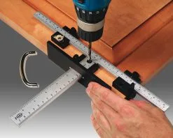 VIRUTEX - Gabarit De Traçage + 2 Règles D Extension PMT111R -Outils Maison Magasin VIRUTEX PMT 111