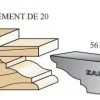 Forézienne MFLS ZAK - Avancement > à 15, Rainure De 6 Avec Couteaux 561010, 561060, 561012, 561062 Ref 561757 -Outils Maison Magasin ZAK Avancement a 15 rainure de 6 avec couteaux 561010