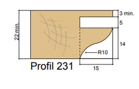 Forézienne MFLS ZAK - ZAK509231 Profil Doucine à Talon 14x15xHt14 Mm 3 Forézienne MFLS ZAK - ZAK509231 Profil Doucine à Talon 14x15xHt14 Mm