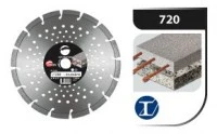 LEMAN - Disque Diamant Segments Béton Armé Acier Dia 300/350 Mm - Réf. 720