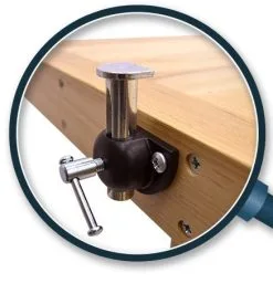 ETABLIS FRANCOIS ÉTABLIS FRANÇOIS - Griffe De Butée Métallique Amovible -Outils Maison Magasin eTABLIS FRANcOIS Griffe de butee metallique amovible gri 1