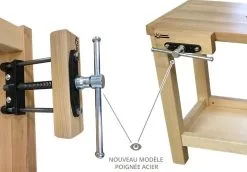 ETABLIS FRANCOIS ÉTABLIS FRANÇOIS - PH 28 - Presse Horizontale "Grand Modèle" Ouverture Max. 340 Mm -Outils Maison Magasin eTABLIS FRANcOIS PH 28 Presse horizontale Grand modele O 2