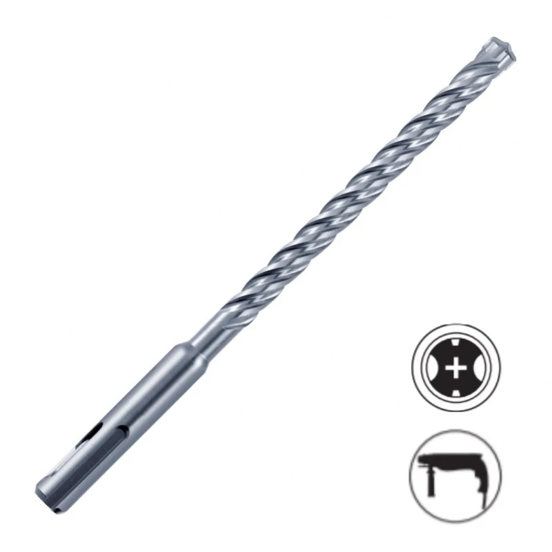 LEMAN Foret SDS+ - 4 Taillants - Béton Armé (différents Diamètres Disponibles) 3 LEMAN Foret SDS+ - 4 Taillants - Béton Armé (différents Diamètres Disponibles)