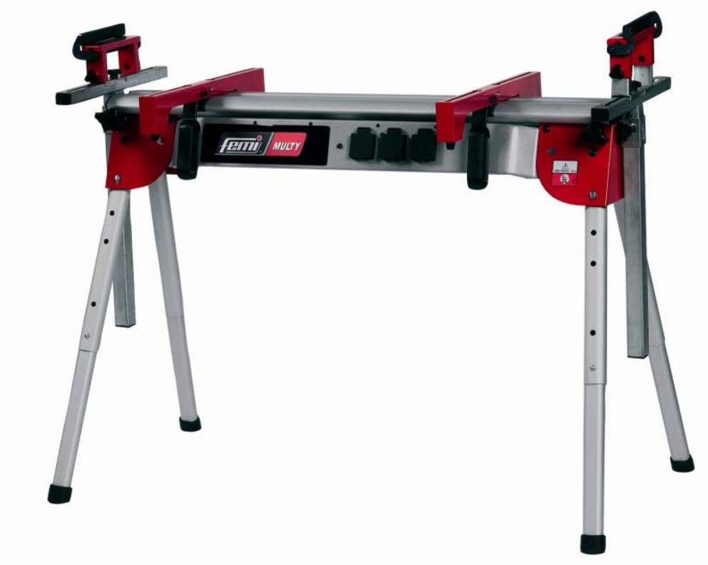 FEMI - 360 MULTY - Établi Universel Pliable En Aluminium - Poids Maximum De Charge : 120kg - 3 Hauteurs / 3 Branchements 3 FEMI - 360 MULTY - Établi Universel Pliable En Aluminium - Poids Maximum De Charge : 120kg - 3 Hauteurs / 3 Branchements