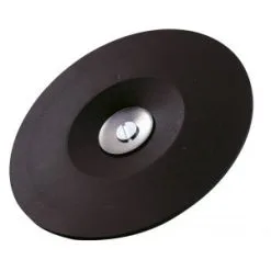 LEMAN Plateau Caoutchouc Sur Tige Pour Disque Fibre