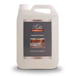 RUBIO MONOCOAT - Préparateur Extérieur - Dégriseur écologique (incolore) -Outils Maison Magasin preparateur exterieur rubio monocoat bidon 5 litres