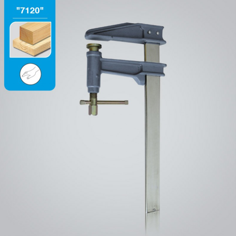LEMAN - Serre-Joint à Pompe Chromée Et Crantée - Différents Serrages 3 LEMAN - Serre-Joint à Pompe Chromée Et Crantée - Différents Serrages