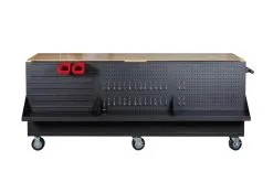 HOLZMANN - WEWA2130 - Servante D'Atelier 2115 X 490 X 1438 Mm -Outils Maison Magasin wewa2130 panneau rangement amovible